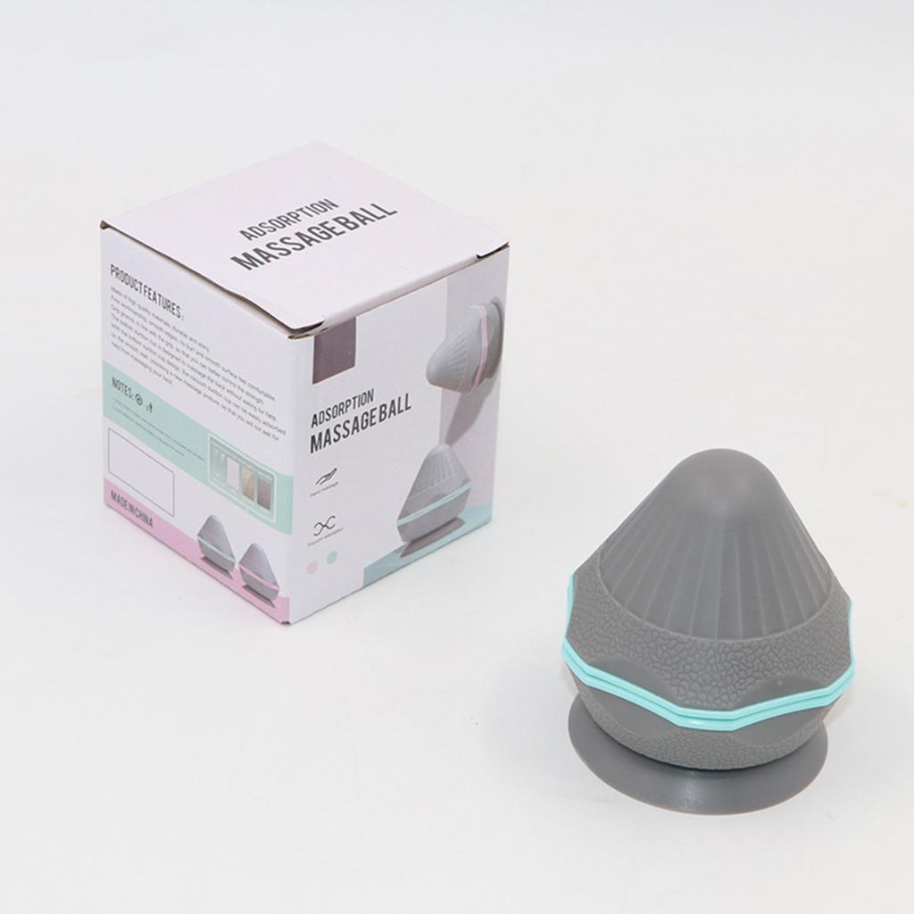 Muscle Release Massager Ball TPE Massage Cone Solid Adsorption Ball for Workout Pain Relief