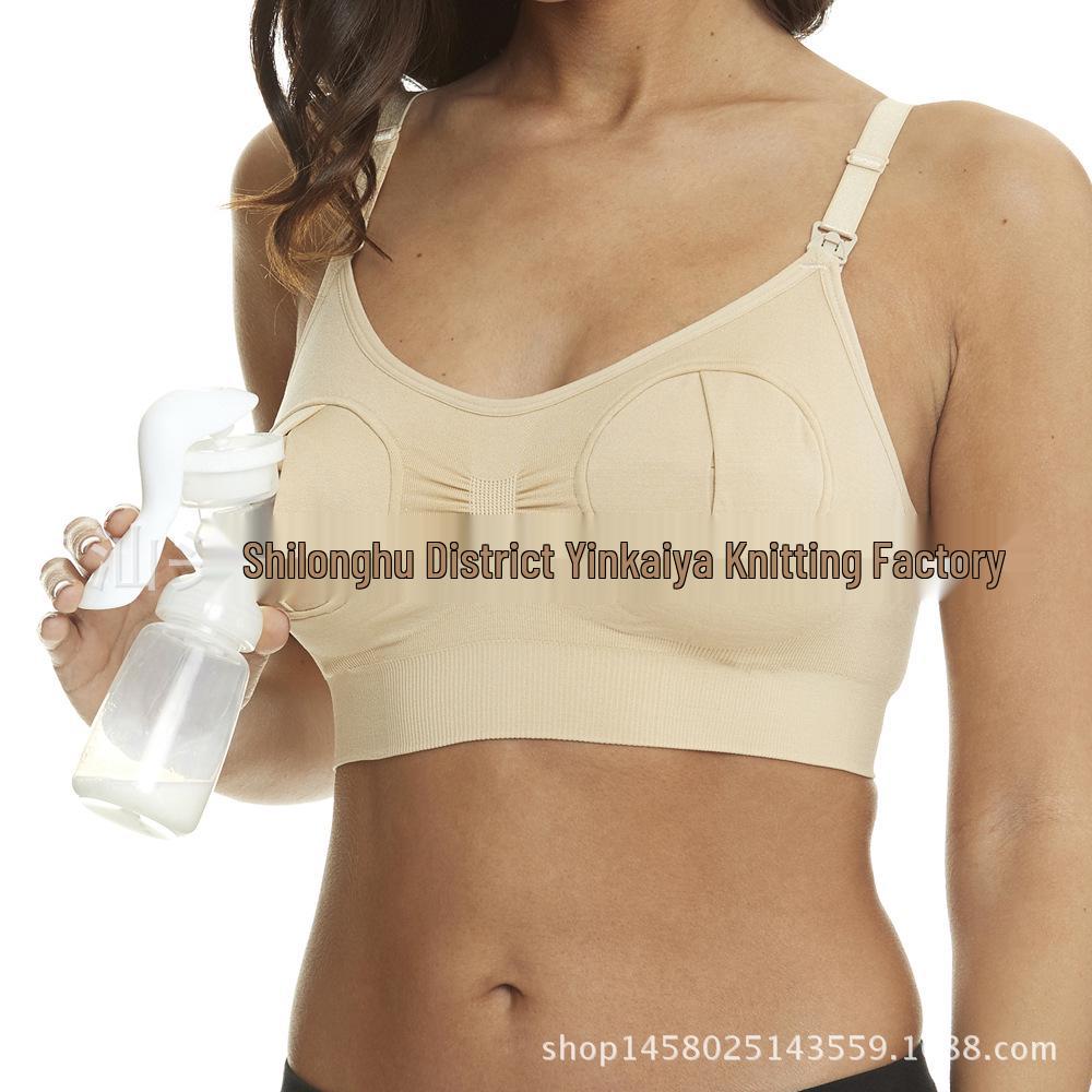 Hands-Free Nursing Bra for Breast Pumping