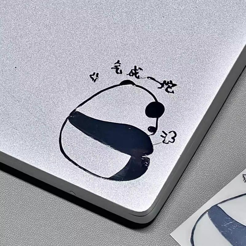 

3 шт. Милый кот, играющий в воде, 3D рельефная металлическая наклейка, водонепроницаемая мультяшная наклейка для украшения планшетов, ноутбуков