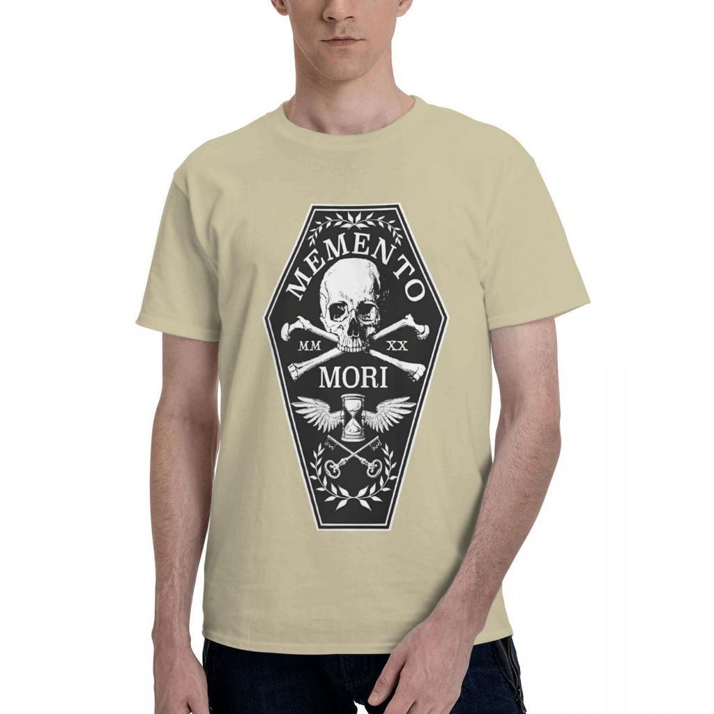 Memento Mori 100 Cotton Casual Breathable Confortable T Shirt Funny Mens TShirts T Shirt Men
