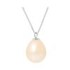 Collar - Perlas y; Colores - Perla de Cultivo de Agua Dulce AAA+ - 9-10 mm - Plata 925 - Mujer