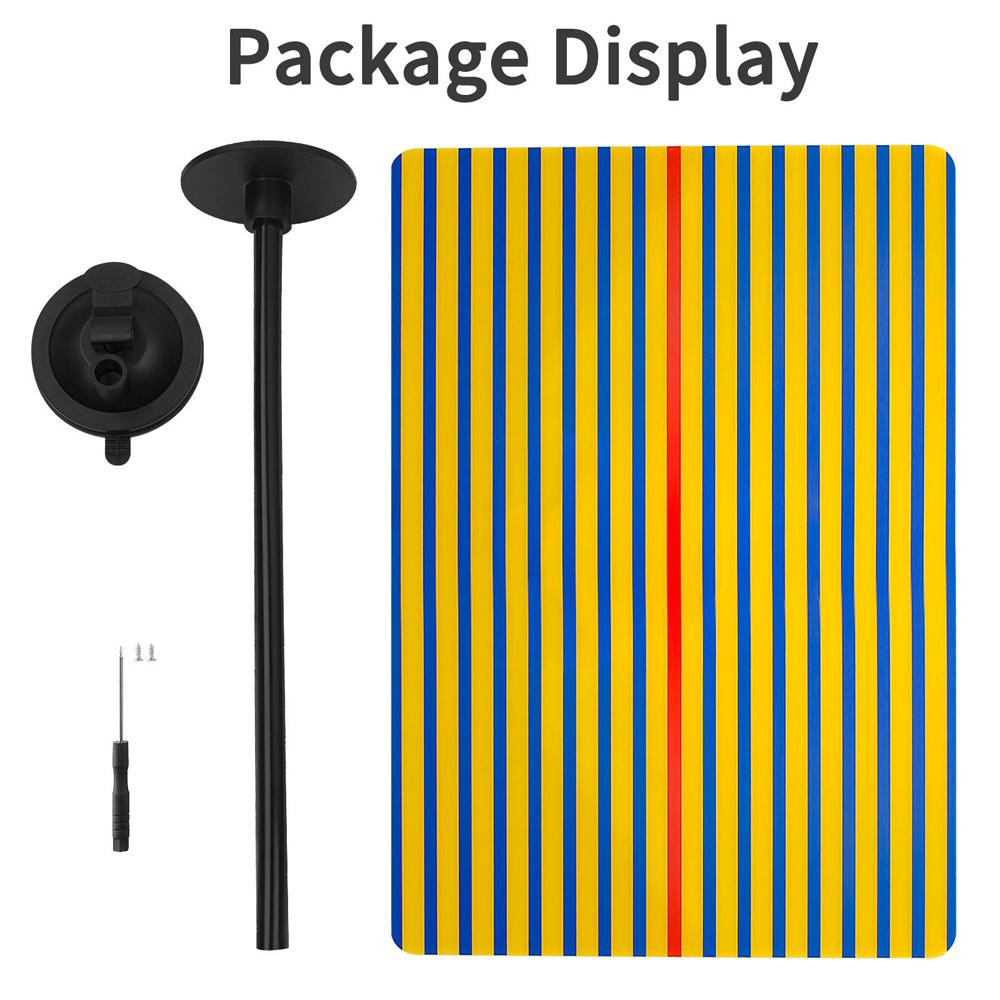 Dent Reflector Line Board Paintless Dent Repairing Tool with Adjustable Holder for Car Body Dent Removal