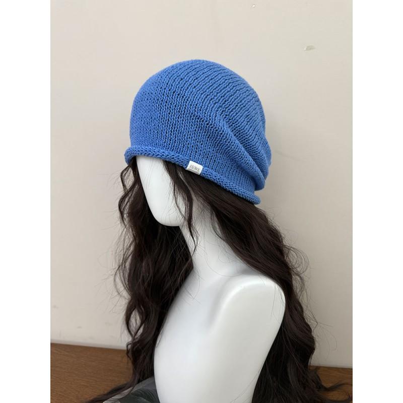 Womens Slouch Beanie Cotton Blend Lightweight Casual Fashion Hat