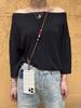 Detachable Hand-beaded Phone Lanyard Retro Neck Slant Phone Accessories