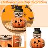 Halloween Skeleton and Pumpkin Decorative Light with LED for Home Party House Decor