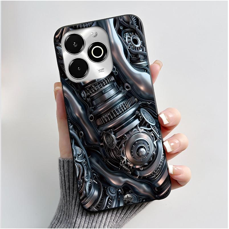 Casing For Umidigi G100X G9X Phone Case Aesthetic Luxury Cute Cool Boys Girls Black Matte Soft TPU Silicone Back Shell Cover