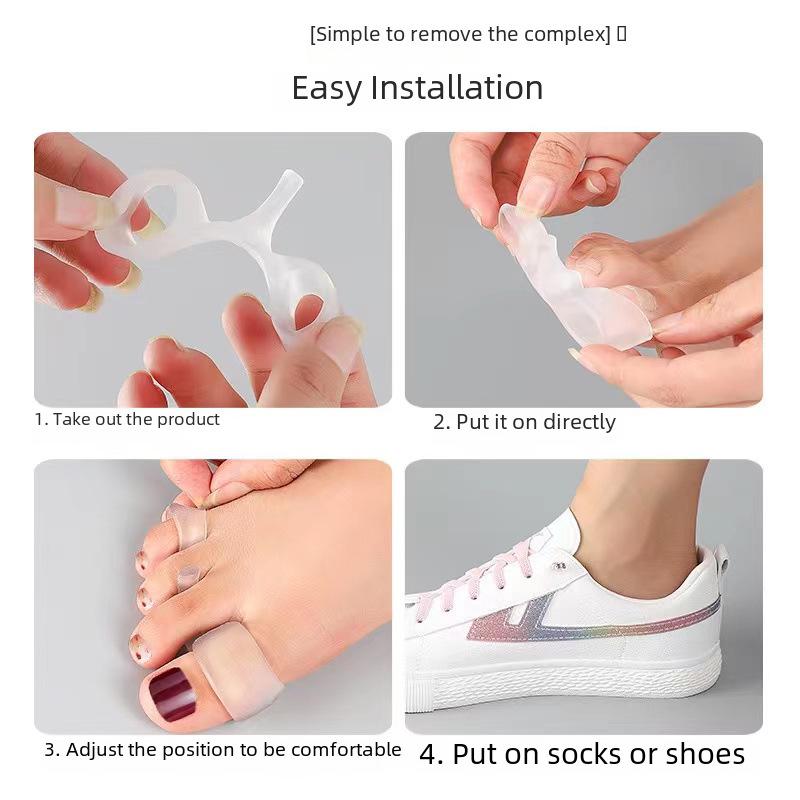 Zehentrenner & -korrektor: Hallux Valgus Protektor für Damen