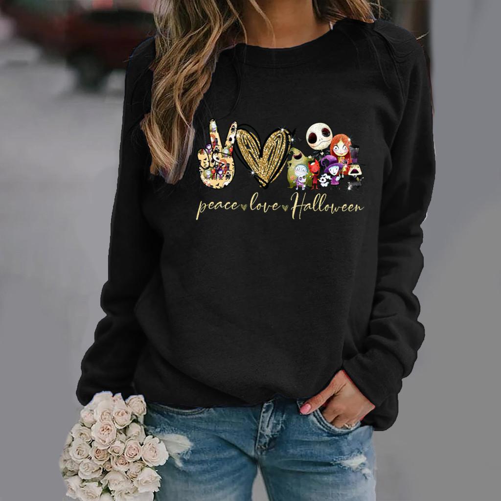 

Свитшот с круглым вырезом и длинными рукавами с принтом мира, уличный женский свитшот 4XL