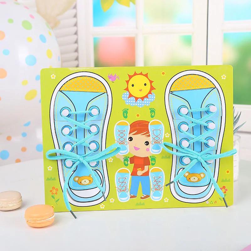 Button Threading Clothes Game: Educational Memory & Concentration Toy for Kids