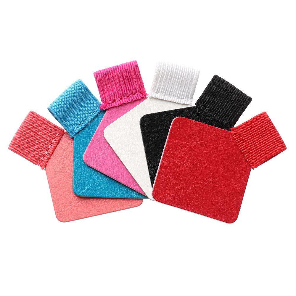 Selbstklebende Notizbuch-Accessoires Stift Elastische Schlaufe Leder Selbstklebend Stifthalter Stiftklemmen