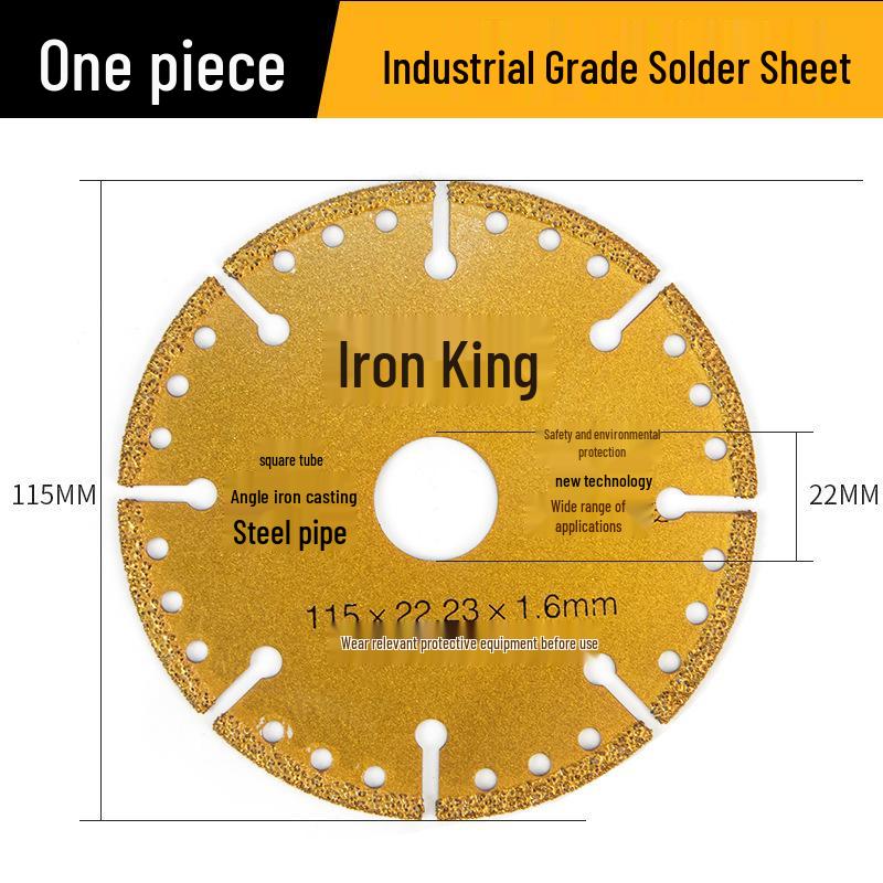 Diamond Sharp Angle Grinder Saw Blade for Metal, Stainless Steel, Iron & Cast Iron Cutting