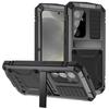 IP54 Waterproof Heavy Duty Metal Phone Case for Samsung S26 S25 Edge S24 S23 S22 S21 S20 Plus S26 Ultra Shockproof Armor Cover