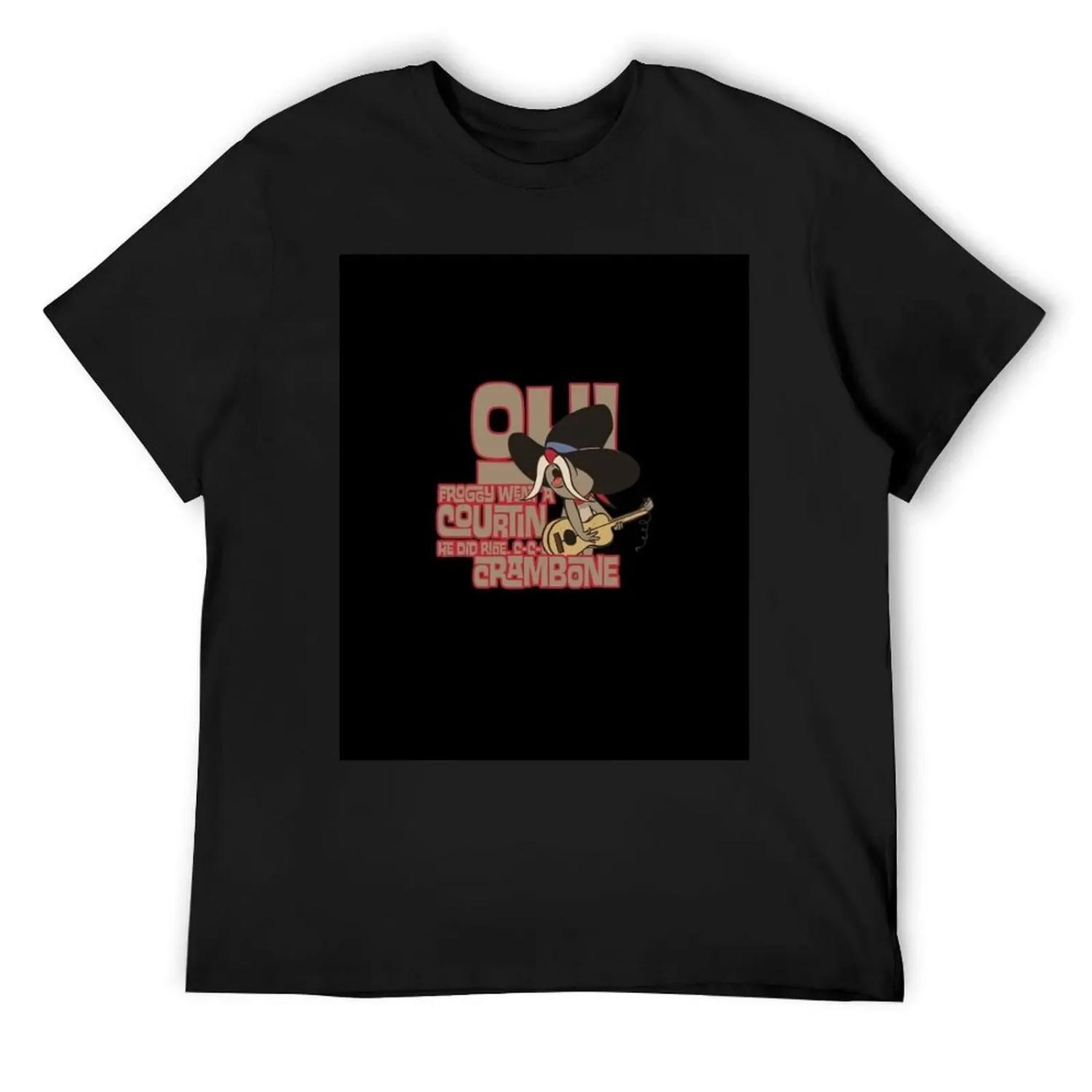 Crambone T-Shirt T-shirts man heavyweights funny shirt cotton mens graphic t-shirts anime S