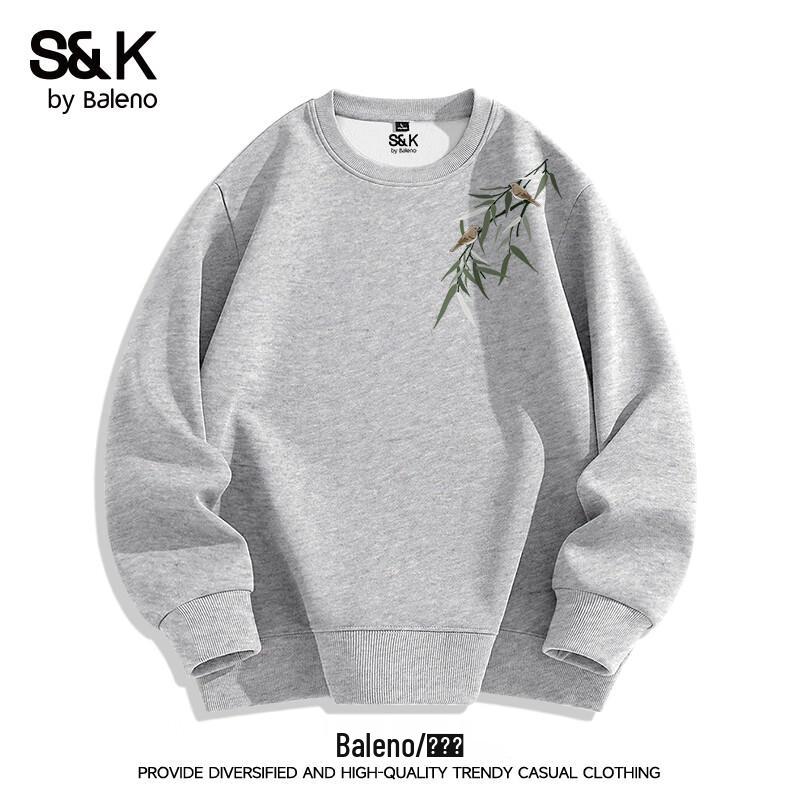 Baleno S&K Men's Knit Round Neck Sweatshirt