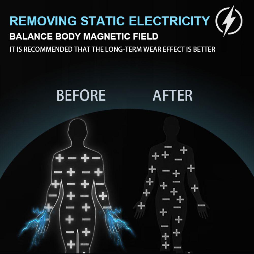 Silicone Anti-static Bracelet M12-SE Static Electricity Remover Human Body Static Eliminator