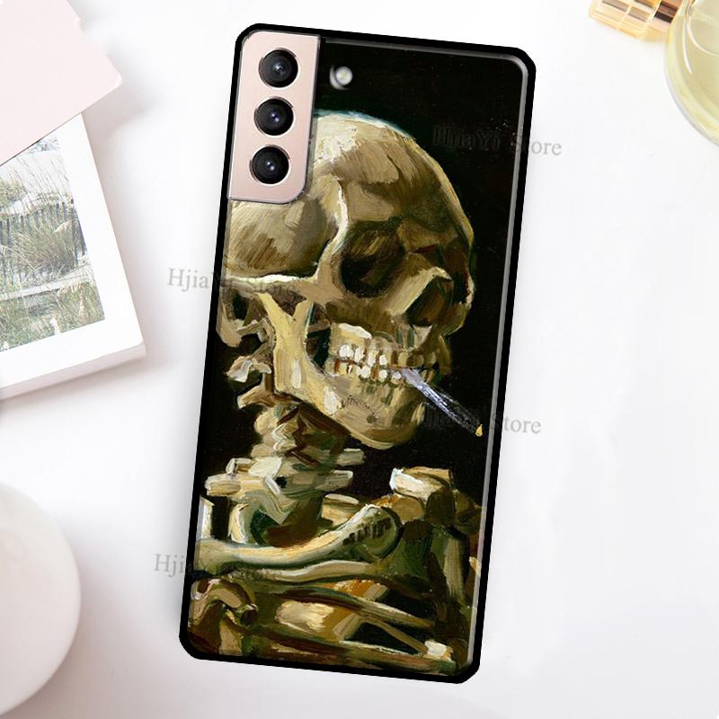 Van Gogh Art Oil Painting Case For Samsung Galaxy S22 Ultra S20 S21 FE S8 S9 S10 Note 10 Plus Note 20 Ultra Cover