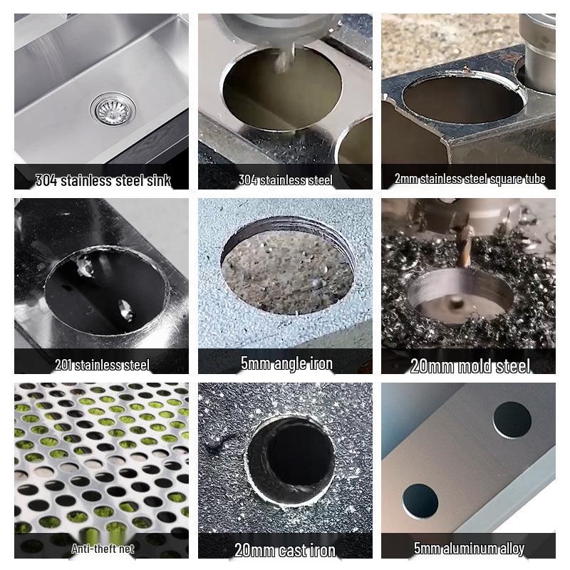 Matsuzaki Aluminum Alloy Metal Sheet Hole Punching Drill Bit