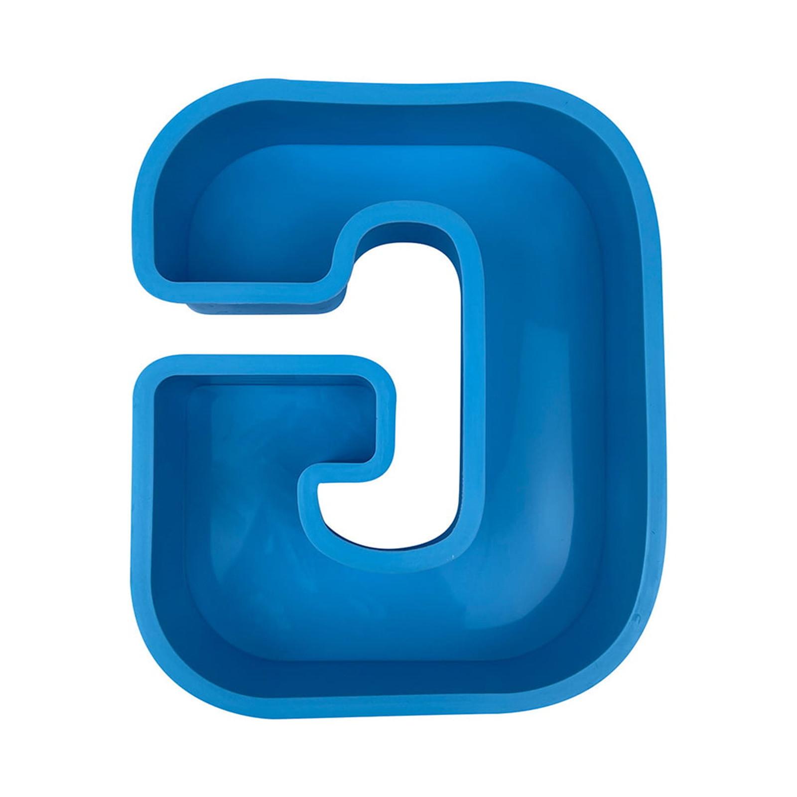 

3D силиконовые формы с алфавитом, формы для эпоксидной смолы с буквами для DIY, формы для букв из смолы, формы для поделок своими руками на день рождения, свадьбу One Size