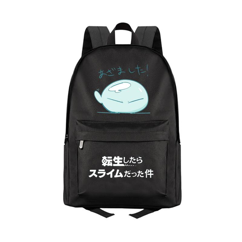 That Time I Got Reincarnated As A Slime Anime Backpack With Breathable Canvas For Casual Travel And School Use