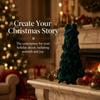 Handmade Craft Hanging Pendant Velvet Bow Christmas Tree Decor Christmas Ornament  Home Decor