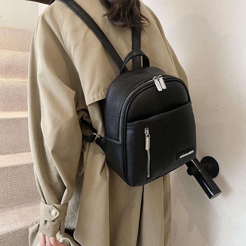 Mode Vielseitiger Pendlerrucksack Damen Neu Große Kapazität Schlicht Vielseitig Reise Kleiner Rucksack