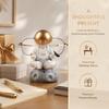 Resin Astronaut Glasses Holder White Creative Sculpture Stand Desk Glasses Organizer  For Bedroom