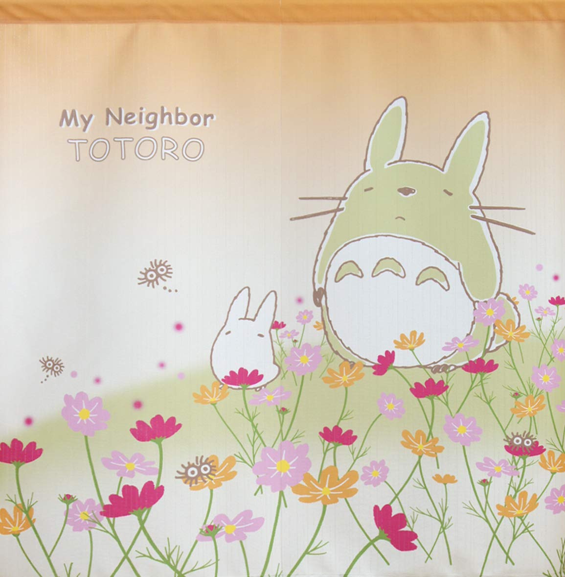

Noren Kobo Neighbor Four Seasons Plants Totoro Noren 85cm Wide x 90cm Stylish Room Short Cosmos and 11236 My Totoro Tapestry, Long, Divider, Size,