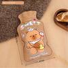 Cute and Stylish Hot Water Bottle, Thickened and Portable, New Model for Warmth, Small Size for Use in Bed or Dormitory to Warm Feet