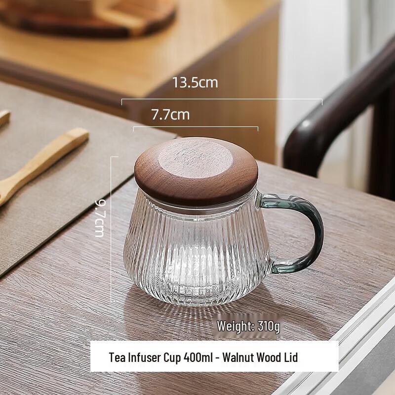 

Zhuopu Japanese Style Tea Infuser Glass Cup