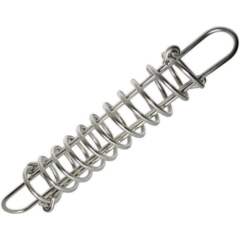 Amortizor de acostare cu arc din oțel inoxidabil marin pentru barci, amortizor Ruck, 6 mm x 320 mm