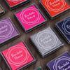 20pcs Multi-colored Giant Ink Pads Stamp Pads Inkpad Handmade DIY Craft For DIY Craft Scrapbooking Finger Paint Ink Pad Set