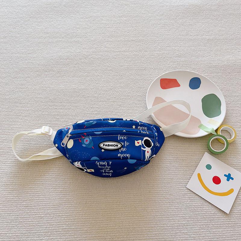 Astronaut Child Printed Crossbody Bag Outdoor Leisure Fashionable Bag Shoulder