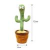 New Creative Swing Twisted Electric Funny Doll Chidlren Plush Musical Toys Dancing Cactus Dance Toy Kids 120 Songs Gifts  Well Made