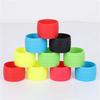 Ready Stocked 1 Pair Road Bike Handlebar Tape plugs Anti-Skip Rubber Silicone Plug Bicycle end Bar Fixed Ring Waterproof Wear