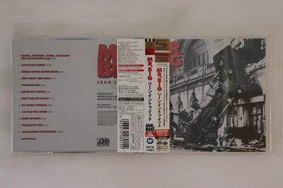 CD MR. BIG - Lean Into It WPCR13463 Atlantic 2009 Japan Obi Rock Used