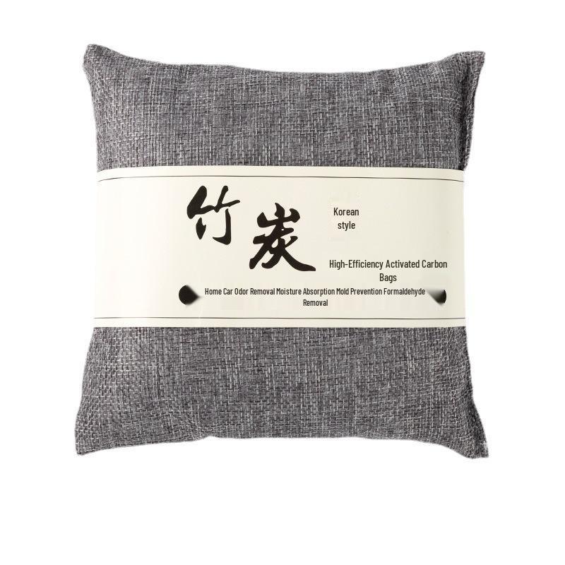 Automotive Bamboo Charcoal Bag for Odor Removal - Car Interior Activated Carbon Ornament