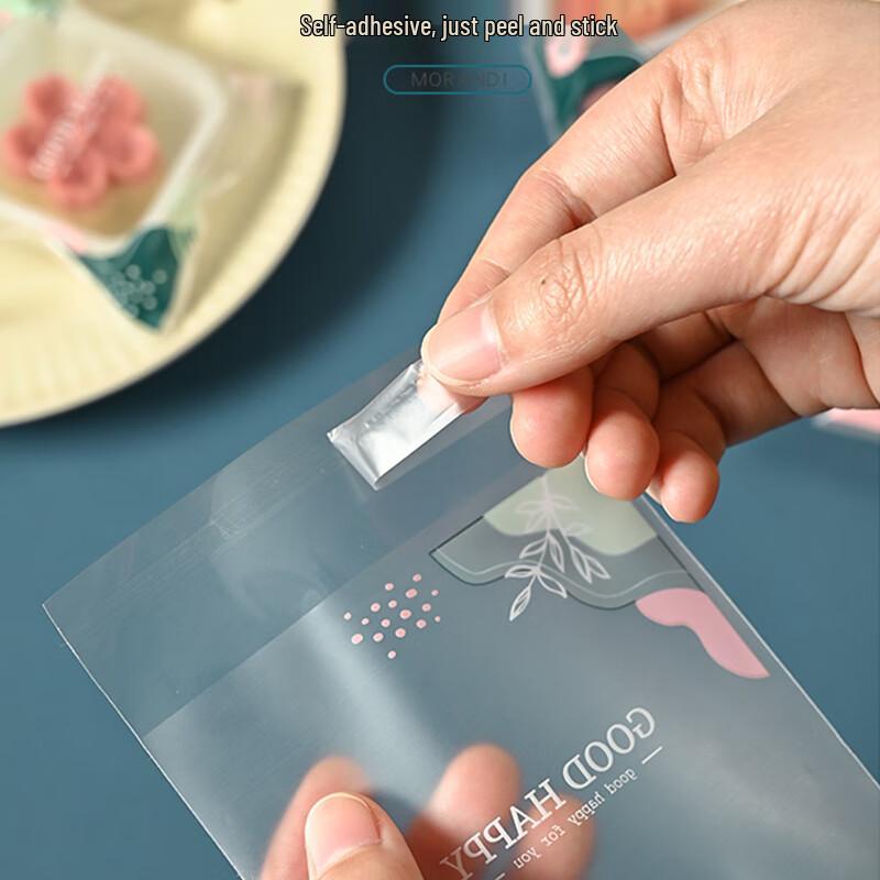 Mid-Autumn Festival 50g Mooncake Self-Adhesive Bags