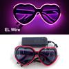 Hot Sale Luminous Neon Glasses With Lights LED Eyeglasses Bar Rave Parties Props Glowing Glasses Festival Club Supplies