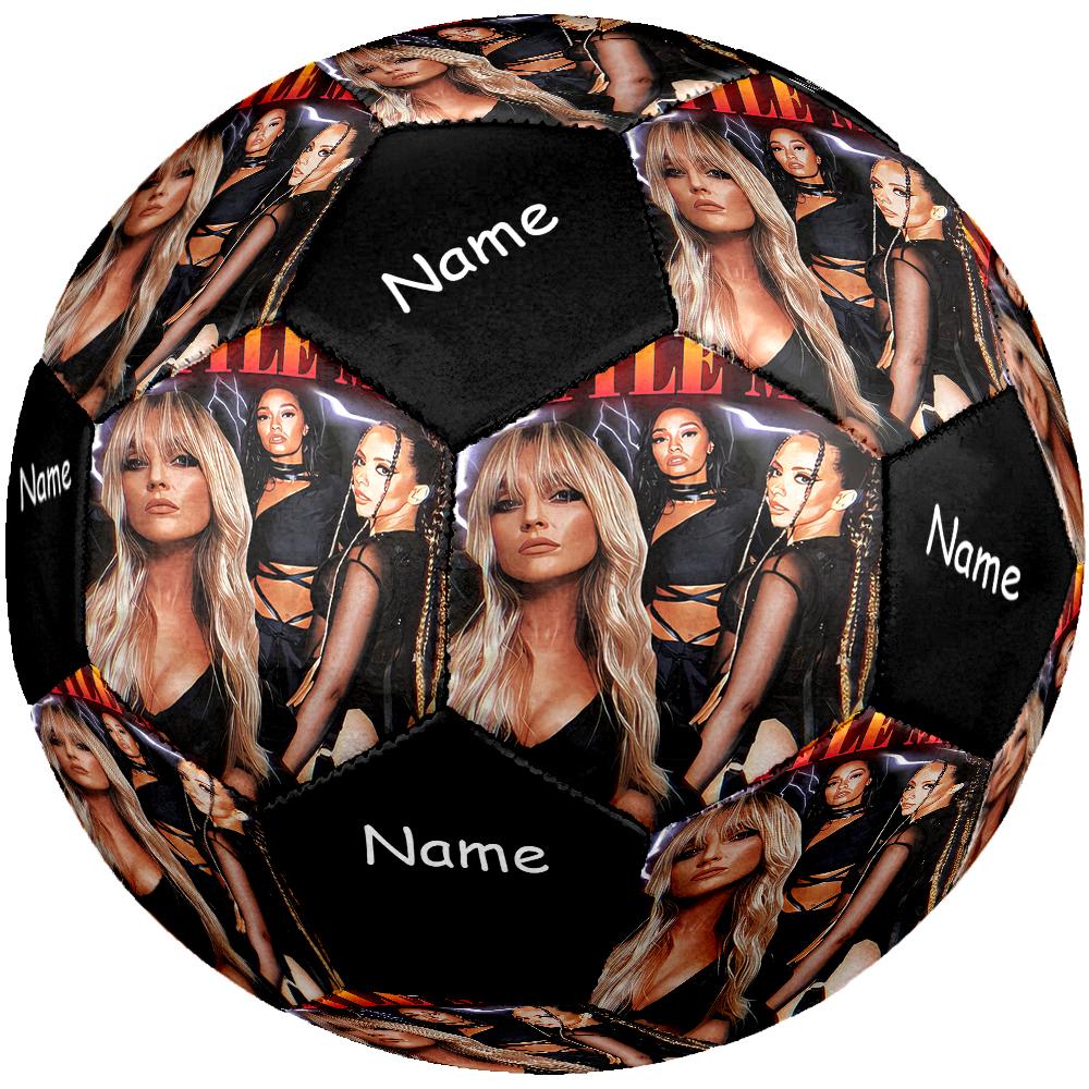 Egyedi Név Little Mix Témájú 5-ös Méretű Futballlabda, Beltéri és Kültéri Mérkőzésekre Egyaránt Alkalmas, Mindenkinek Megfelelő Ajándék.