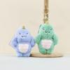 Adorable Muscle Plush Dinosaur Keychain Cute Stuffed Toy For Backpacks Purses Or