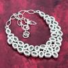 Aquamarine 925 Solid Sterling Silver Necklace with Adjustable Chain, Handmade Gemstone Jewelry Necklace For Memorial Day