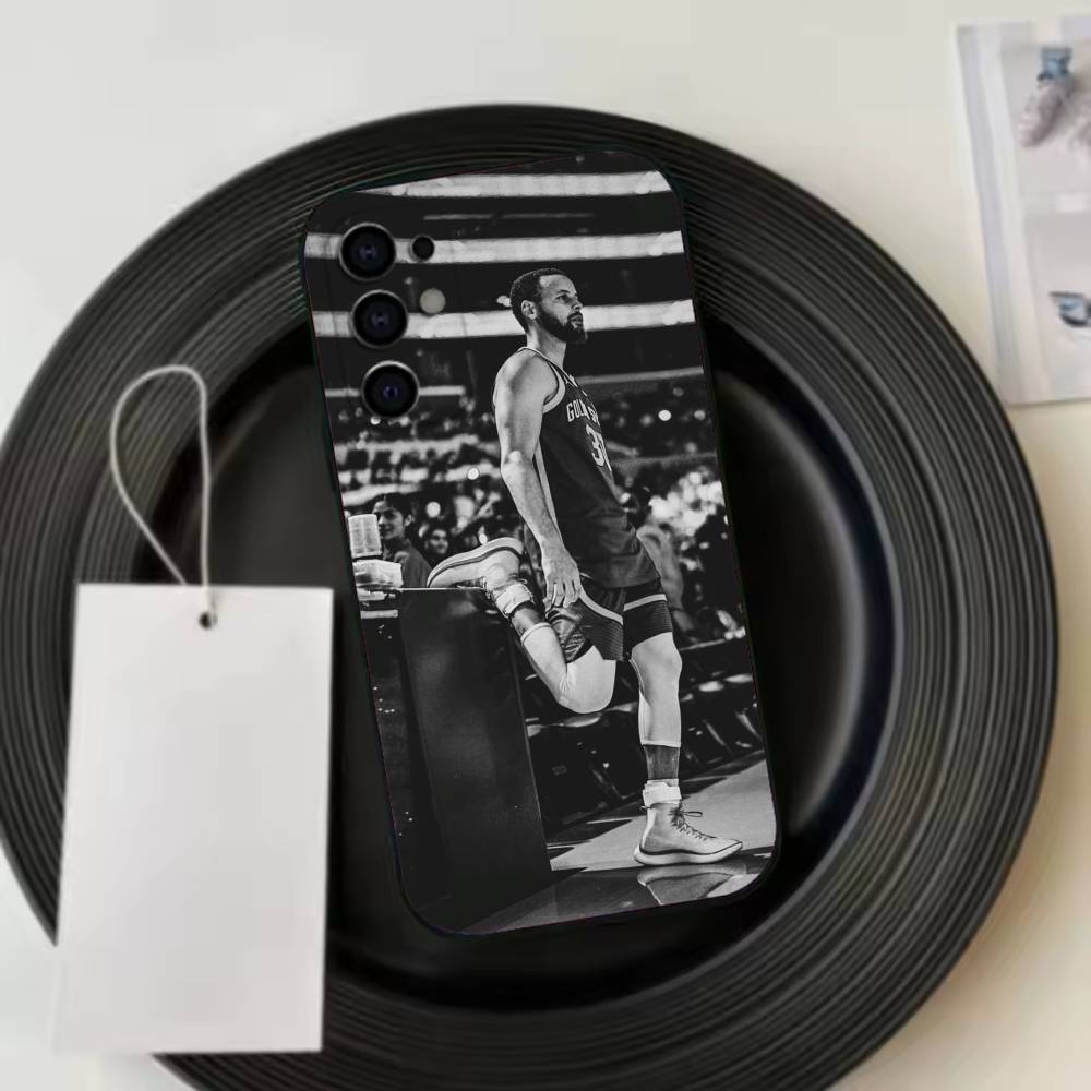 Stephen Curry  Phone Case Black Silicone Soft For Samsung S25,S24,S21,S22,S23,S30,Ultra,S20,Plus,Fe,Lite