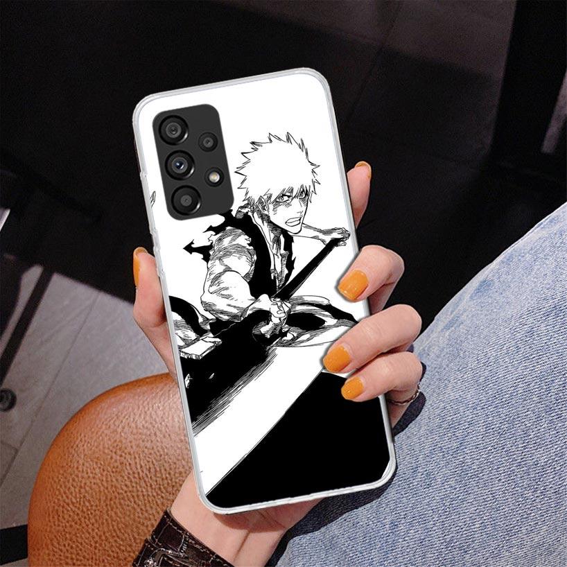 

Japanese Anime Bleach Phnoe Case for Samsung Galaxy A17 A37 A57 A16 A26 A36 A56 A15 A14 A13 A55 A54 A53 A35 A34 A33 A25 A24 A23 Samsung A33