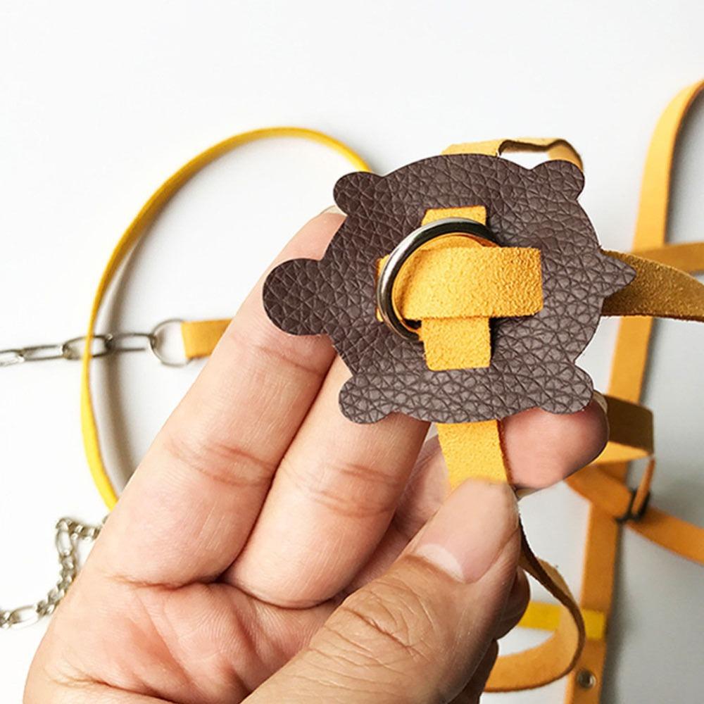 Adjustable Pet Turtle Tortoise Walking Harness Leash Multi Color Chest Strap Outdoor Walking Vest for Small Medium Reptiles