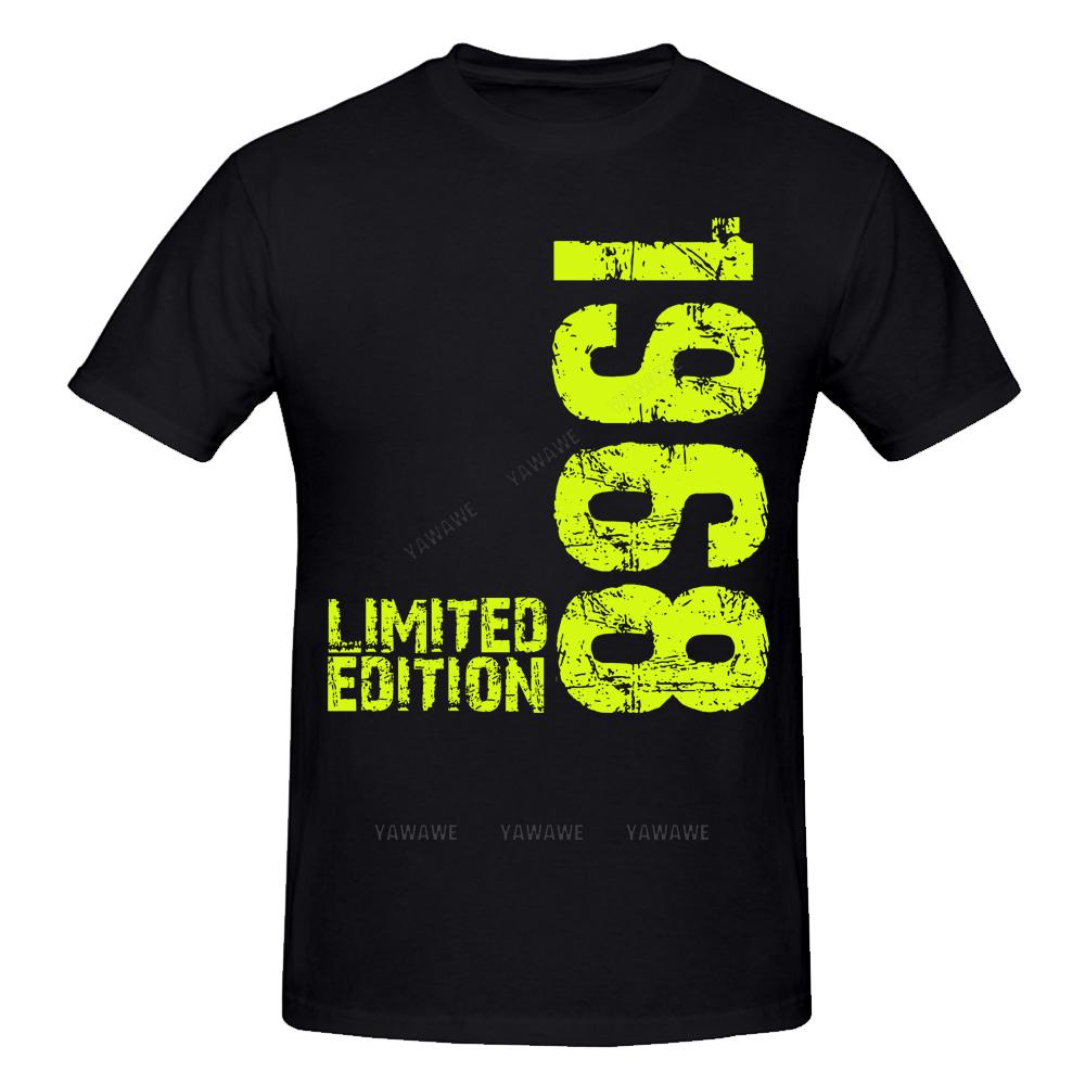 T-shirts Classiques Édition Limitée Nouveauté 1968 Vêtements de Rue Graphiques Manches Courtes Cadeaux d'Anniversaire Style Été T-shirt Unisexe Vêtements Unisexe