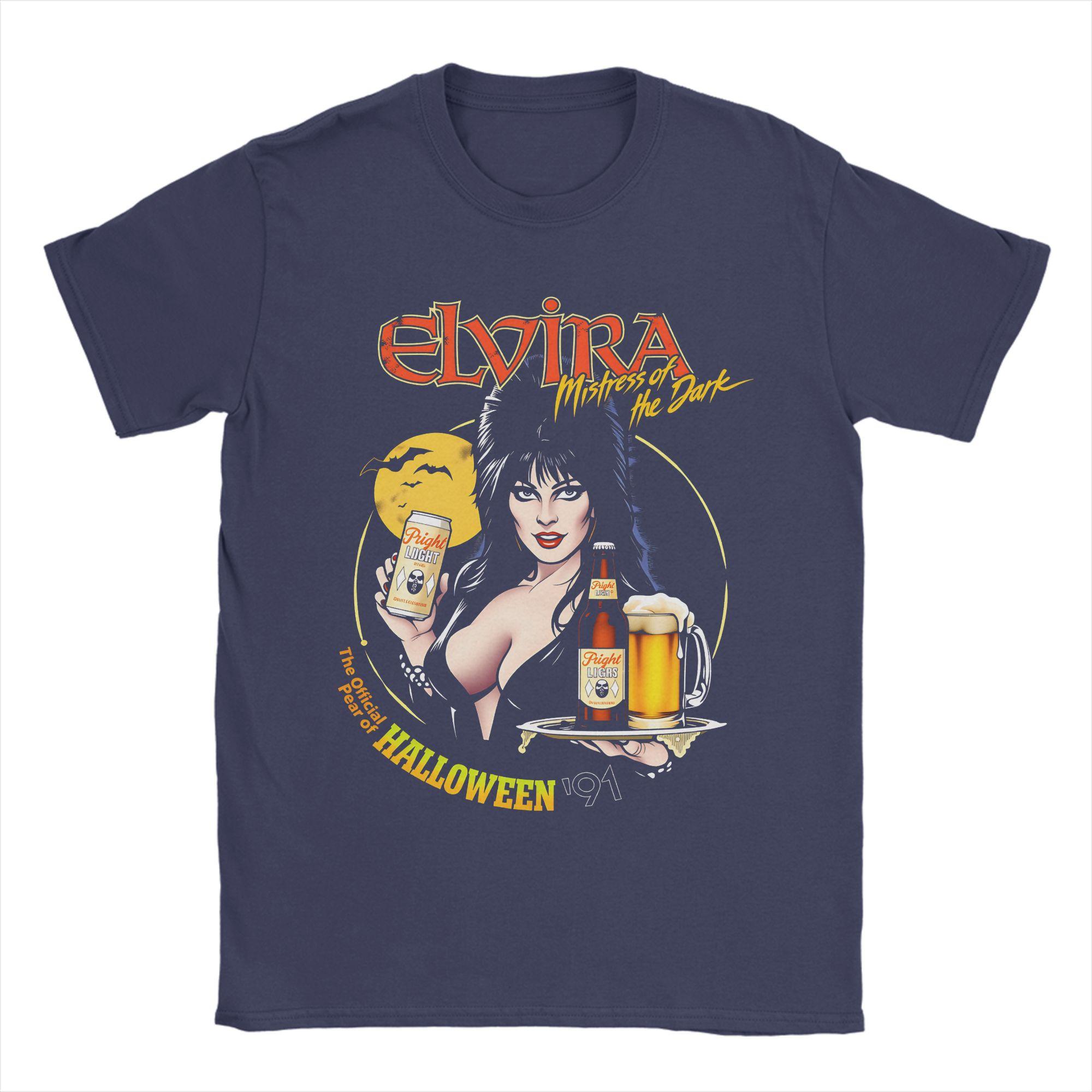 

Awesome Elvira Mistress of Dark Halloween TShirt Unisex O Neck 100 Cotton T Shirt Short Sleeve Tee Shirt Plus Size Clothing 4XL