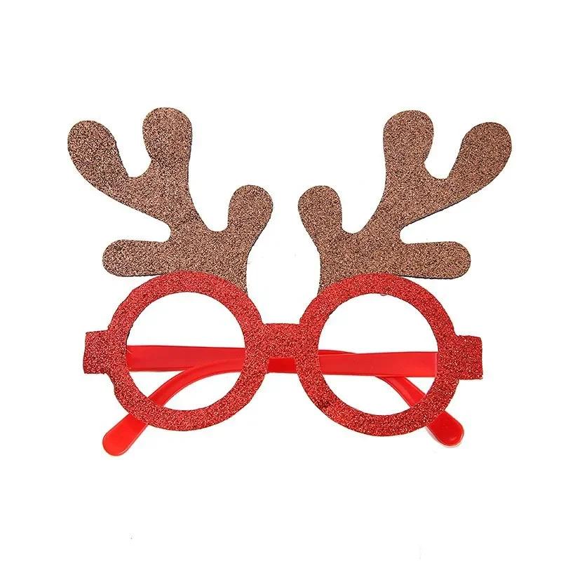 

Christmas Glasses Plastic Decorative Glasses Kid Xmax Party Costume Accessory Photo Props Christmas Decoration