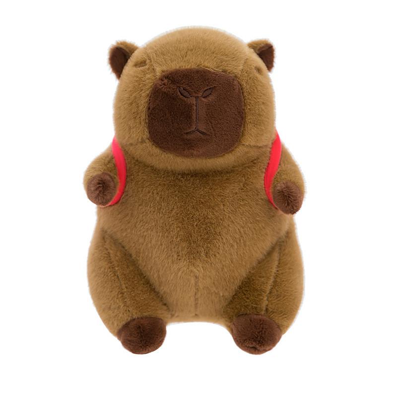 Peluche Animal Capybara Avec Remplissage en Coton PP Pour Offrir en Cadeau et Collectionner