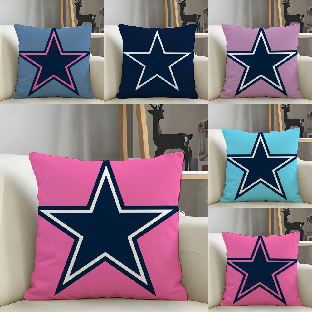 Fashion Star Pillow Case Linen Pillows Case Cushions Case Sofa Pillows Case Decor Home