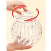 Hamster Exercise Ball, Running Wheel, Stylish, Fun, Transparent Reduces Boredom, Interactive Play